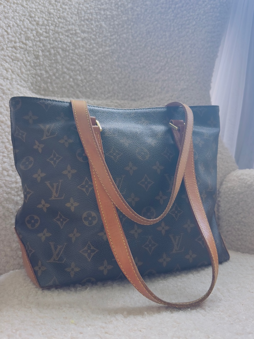 Vintage Louis Vuitton Monogram Cabas Piano Tote Bag
